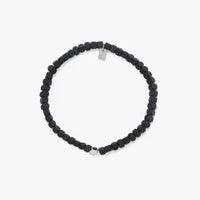 Men's Coated Hematite Stretch Bracelet - The Salty Mare
