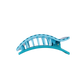 Splash Zone | Medium | Flat Rectangle Hair Clip