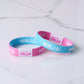 Tap To Pray™ Wristbands - Blue & Pink WWJD