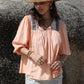 Boho Chic Half Sleeve Blouse