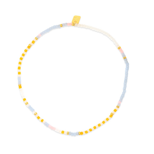 Mixed Seed Bead Anklet