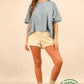 ECO Oversized Crop Comfy Knit Top