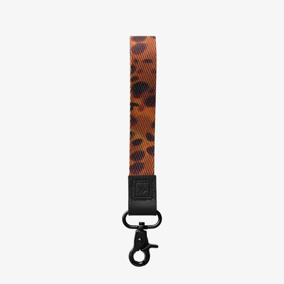 Tortoise - Wristlet Keychain
