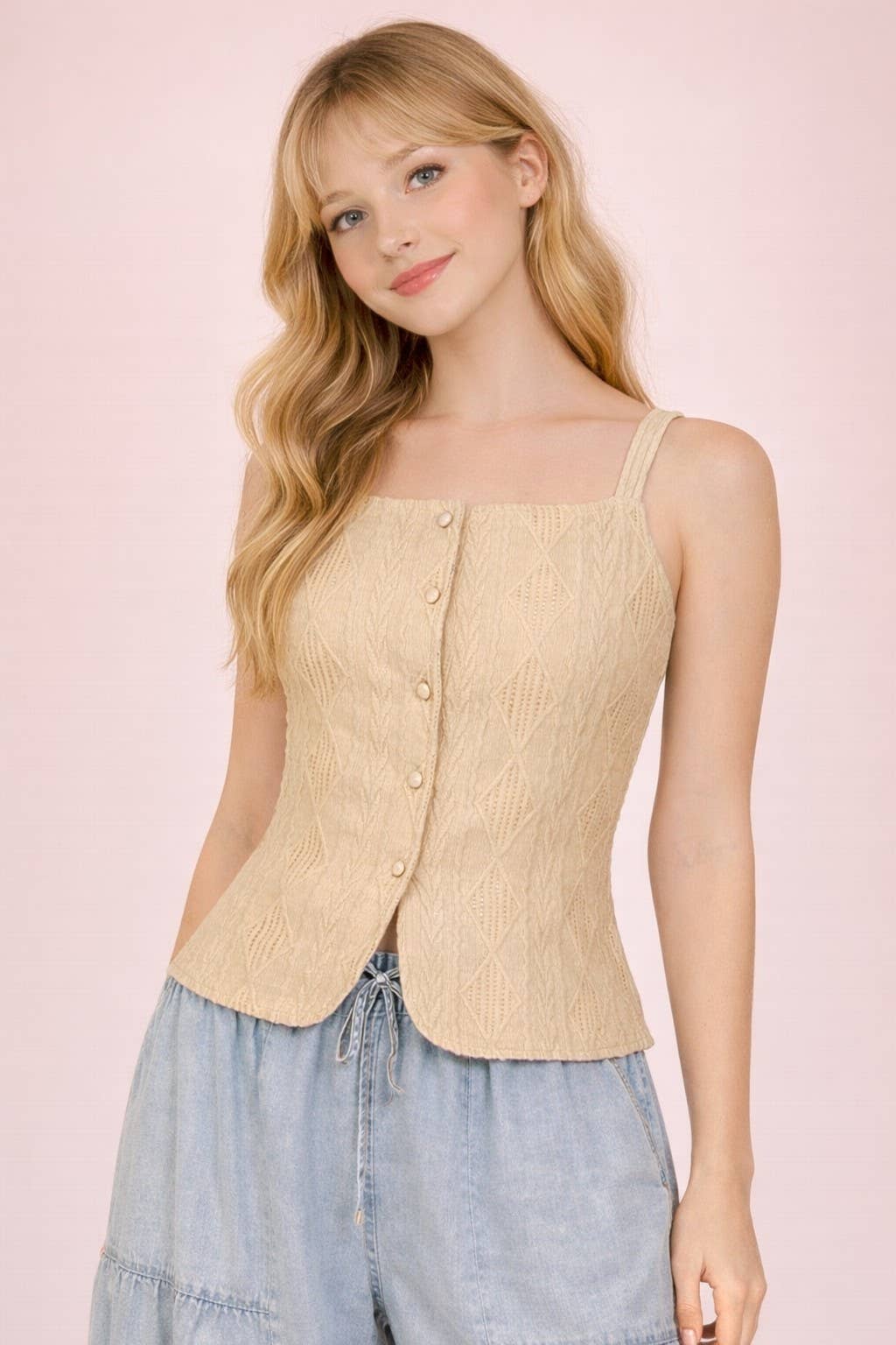 Beth Button Down Top