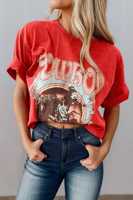 Cowboy Take Me Away Graphic Tee