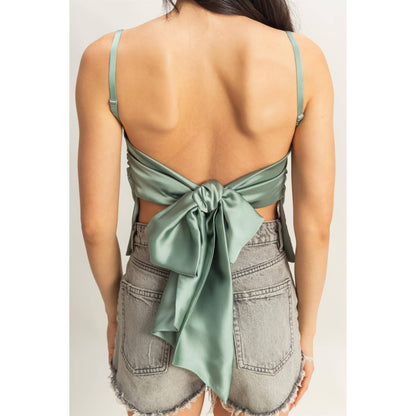 Madeline Back Tie Top
