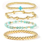 BOHO CROSS BEADED BRACELET SET