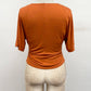 Ruched Waist Dolman Sleeve Top