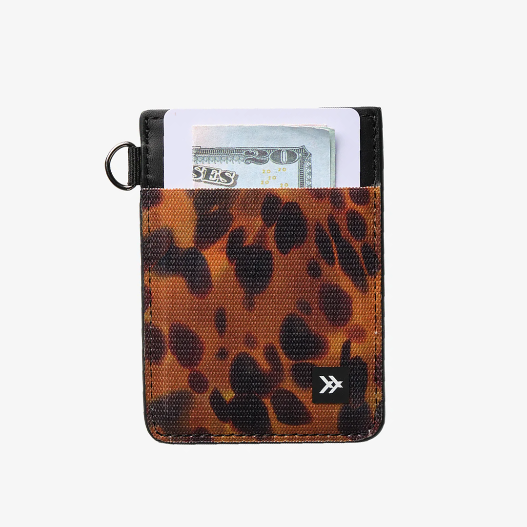 Tortoise - Vertical Leather Wallet