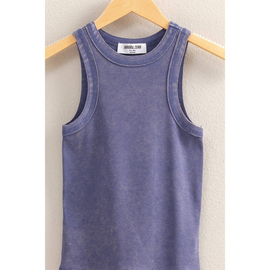 Liz Round Neck Sleeveless Tank