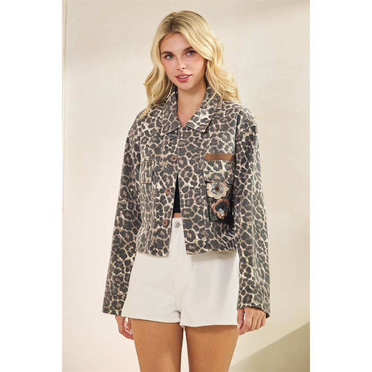 Lola Leopard Jacket