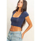 Lace-Up Back Sweater