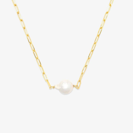 Peal Paperclip Chain Choker - The Salty Mare