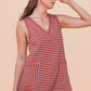 Striped Knit Romper