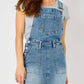 HW Raw Hem Overall Skirt