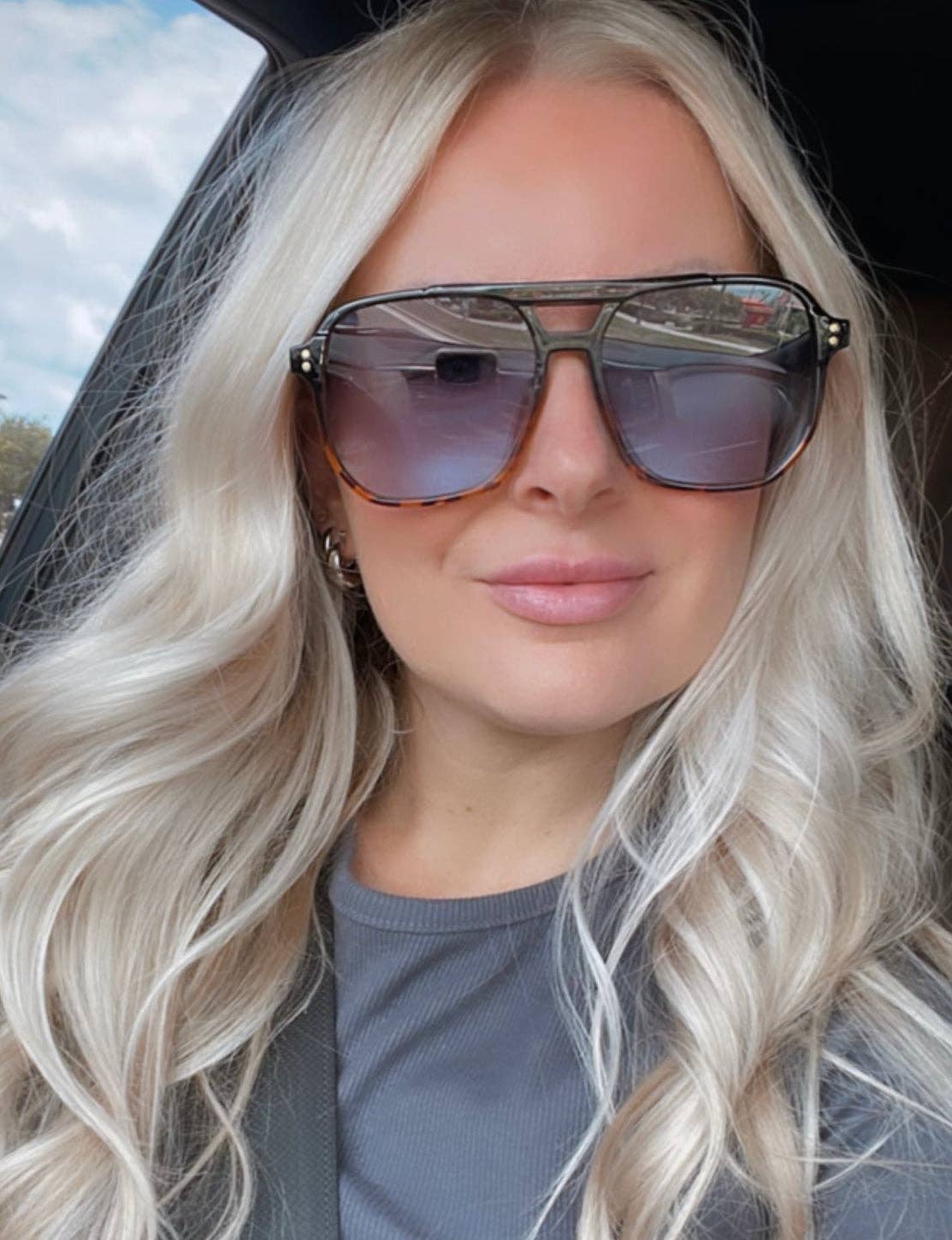 Skye - Unisex Oversized Aviator
