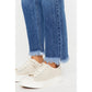 Angelina High Rise Slim Striaght Jean - The Salty Mare