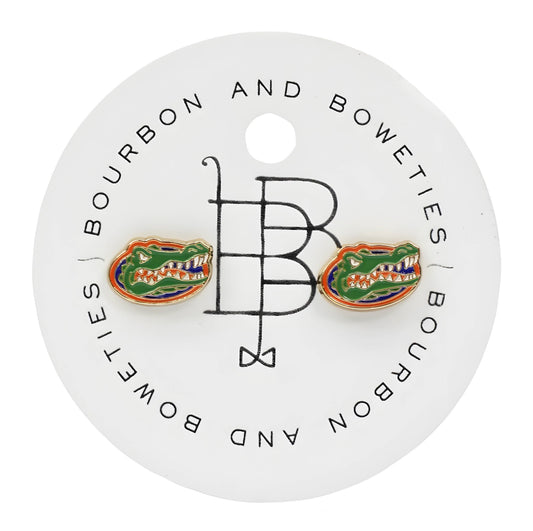 Florida Gators Logo Stud Earring - Enamel