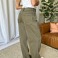 RFM High Rise Garment Dye Wide Flare Jeans
