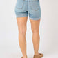 HW Tummy Control Cool Denim Shorts