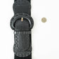 Distressed Wide Stitch Elastic Belt - Western Chic Style