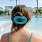 Splash Zone | Large | Flat Round Hair Clip