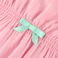 Girls Pink Kaftan Cover-Up