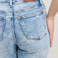 Mineral Wash High Waisted Distressed 90's Straight