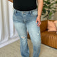 Judy Blue Medium Rise Tummy Control Destroy Flare