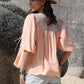 Boho Chic Half Sleeve Blouse