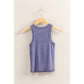 Liz Round Neck Sleeveless Tank
