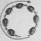 Vintage Turquoise Chain Belt