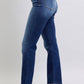 Judy Blue Washed Straight Leg Jeans with Pockets