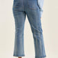 HW T.C. PEGGY Ankle Straight MD Break Through Blue