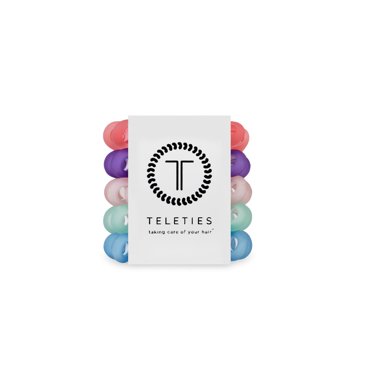 Spiral Hair Coils | Tiny | Color Rush