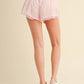 Bow Print Active Shorts