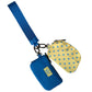 LULU MAC -  Butter/Blue Dots Double Pouch