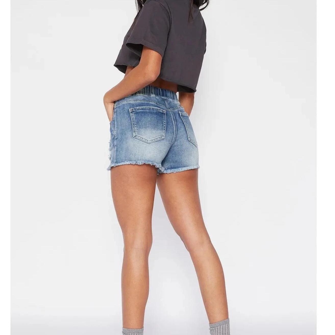 Hybrid Dream High Rise Jogger Shorts - The Salty Mare