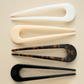 French Hair Pin Almond Beige