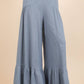 Pam Palazzo Elastic Waist Comfy Pants