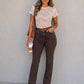 Mock Neck Lace Mesh Top