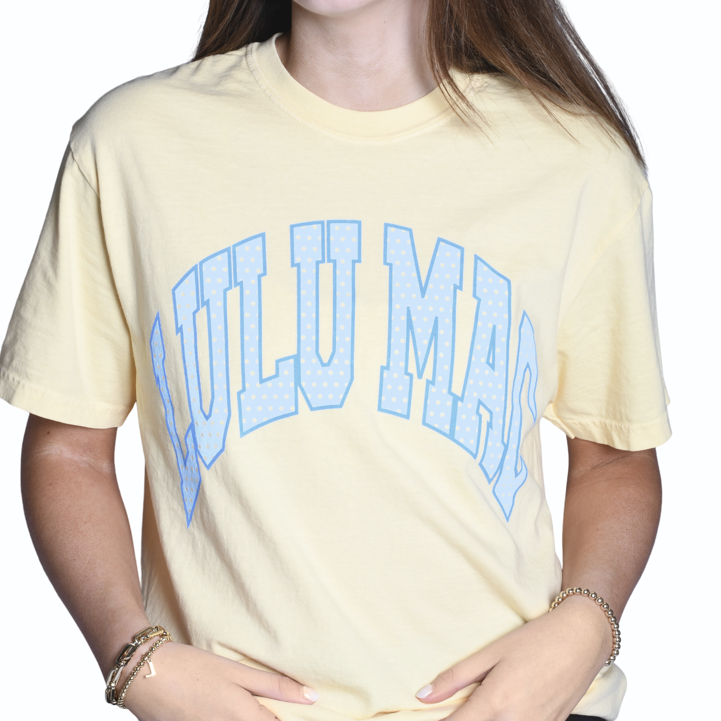 Lulu Mac Tee - Polka Dot Butter
