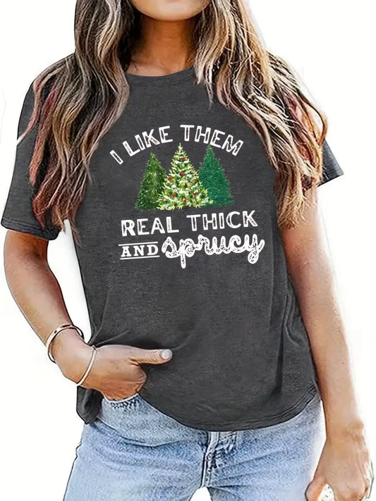 Thick & Sprucey Tee - The Salty Mare