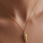 18K STAINLESS STEEL TARNISH FREE FISH NECKLACE