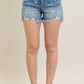 HW Star Print Cut Off Destroy Shorts