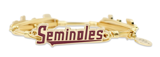 06 The Florida State Seminoles Script Bangle Bracelet