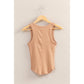 Scoop Neck Ribbed Tank Top