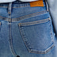 HW T.C. PEGGY Ankle Straight MD Break Through Blue