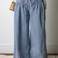 Lizzie Drawstring Wide Leg Jeans