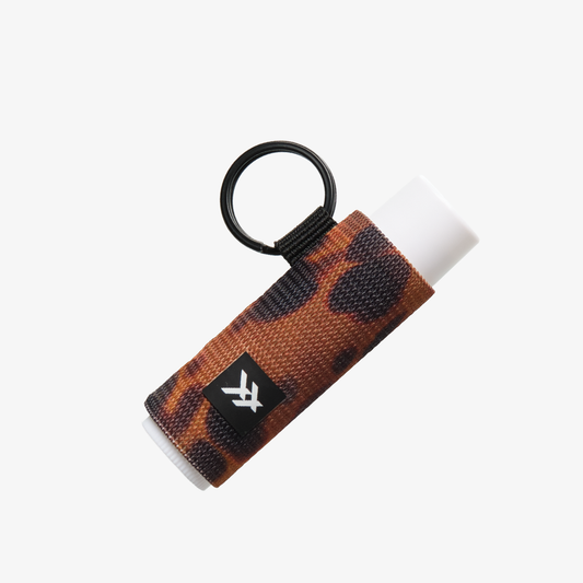 Tortoise - Chapstick Holder Keychain
